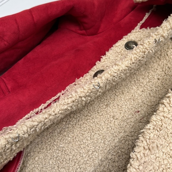 Tasha Polizzi Collection Red Penny Lane Coat Jacket - Picture 8 of 9